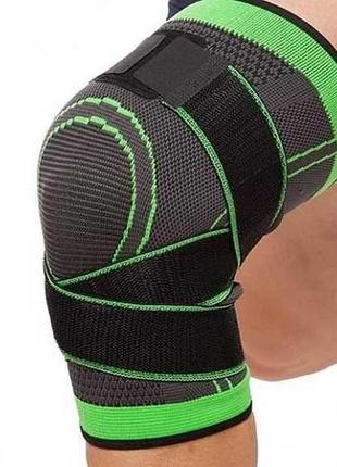 Эластичный бандаж, наколенник, фиксатор коленного сустава для спорта knee suppor5 фото
