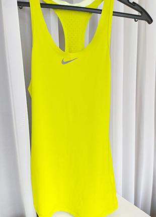 Подовжена майка для фітнесу nike pro fitted