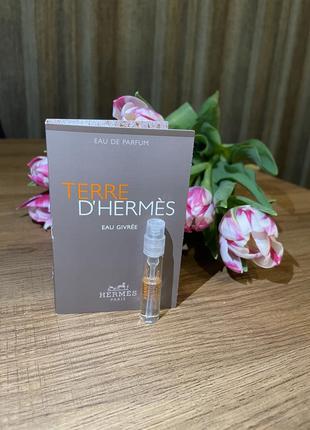 Terre d’hermes парфюм пробник