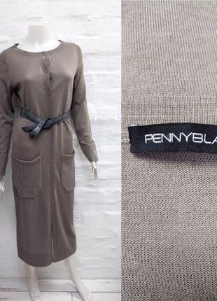 Penny black max mara оригинальное трикотажное платье в составе шерсть