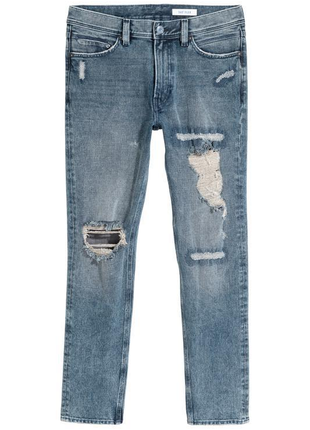 Джинсы h&m premium quality 360° flex, slim fit !