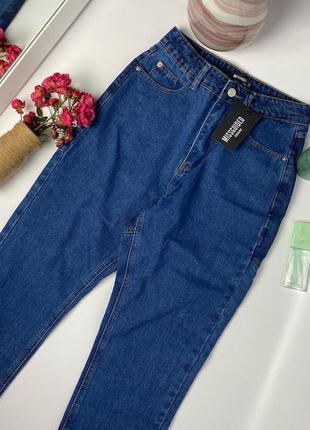 Женские прямые классические винтажные двуцветные джинсы missguided4 фото