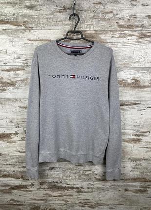 Мужской свитшот tommy hilfiger кофта толстовка