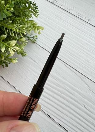 Anastasia beverly hills brow wiz® ultra-slim precision brow pencil ✏️ ультратонкий олівець для брів7 фото