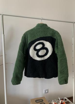 Флісова куртка stussy 8 ball sherpa