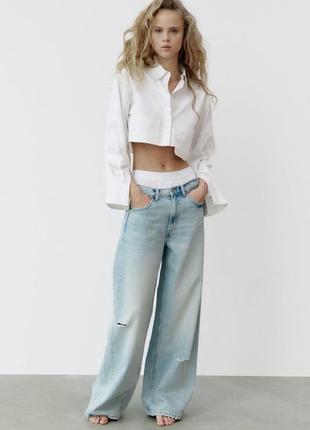 Укорочена сорочка zara