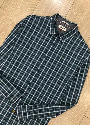 Рубашка в клетку tommy hilfiger