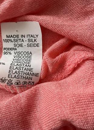 Бутековая итальянская шелковая блузка / s- m/ шелк6 фото