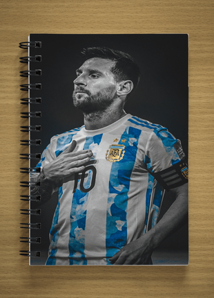 Блокнот lionel messi месси лионель argentina аргентина футбол football скетчбук sketchbook