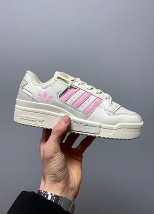 Кроссовки adidas football forum exhibit low 84 «beige pink’