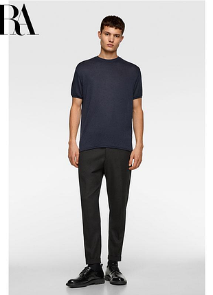 Джемпер zara man в рубчик !