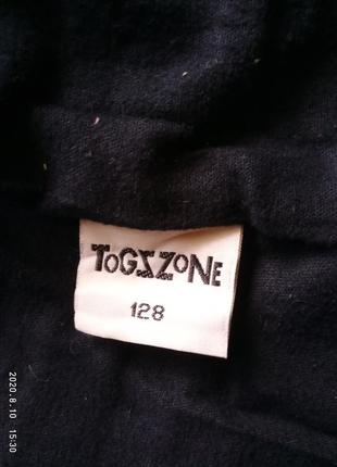 (32) осінньо/весняний довгий плащ togz zone для дівчинки зріст 128 см9 фото