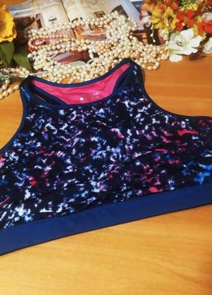 Спортивный черный новый мраморный бюстик бюстгалтер топ кроп matalan souluxe smudge gym crop top л2 фото