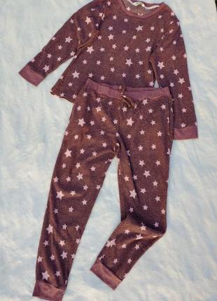 Тепленька піжама в зірочку