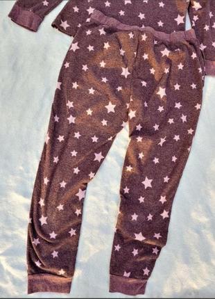 Тепленькая пижама в звездочку6 фото