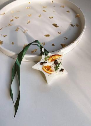 Флорентийское соевое саше звездочка с эфирными аромамаслами и сухоцветами 25гр2 фото