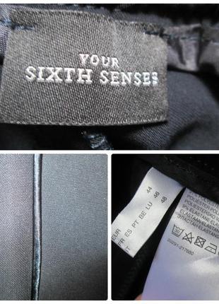Шикарные летние брюки с тонкими атласными лампасами your sixth sense германия 💜💖💜10 фото