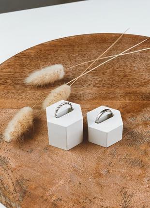 Реквизит для фото подиум, гипсовые кашпо для предметной съемки 2шт