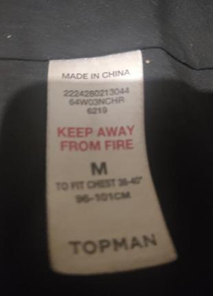 Пальто чоловіче topman розмір m5 фото