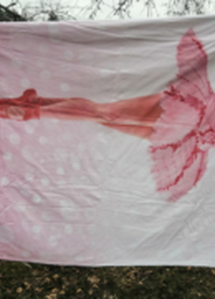 Пододияльник полуторный "я балерина"