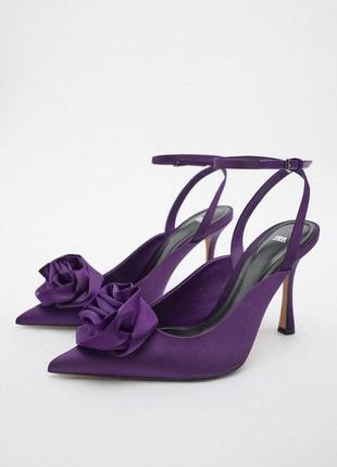 Туфлі на підборах від zara.