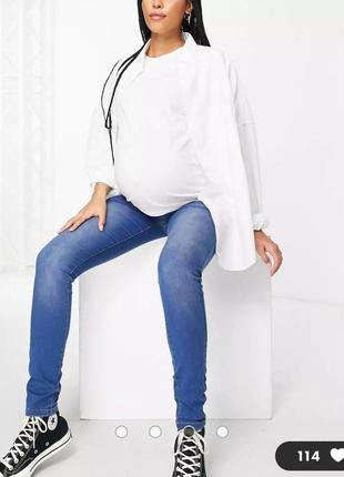 Джинси для вагітних / джинсы для беременных mamalicious maternity3 фото