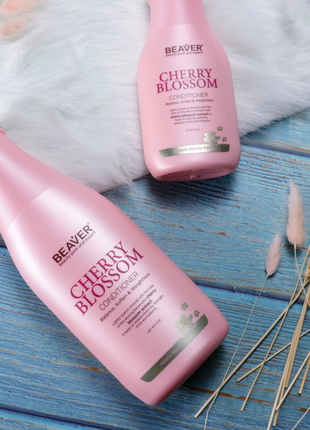 Кондиционер для ежедневного применения beaver cherry blossom conditioner с экстрактом сакуры