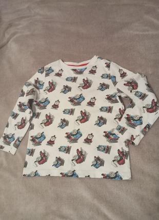 Лонгслив, футболка с длинным рукавом thomas 4-6 лет