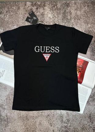 Брендова чоловіча футболка/якісна футболка guess на літо