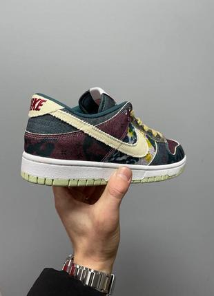 Мужские кроссовки nike dunk low sp ‘community garden'3 фото