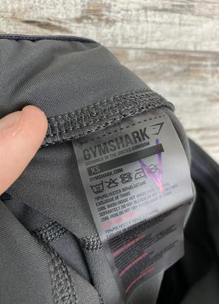 Женские спортивные лосины gymshark леггинсы на высокой посадки талии капри тайтсы топ...5 фото