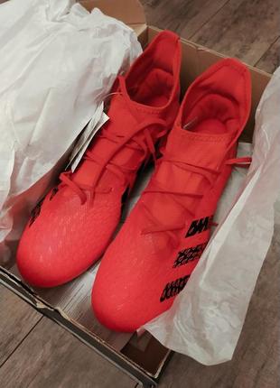 Adidas футбольные бутсы predator freak.3 fg