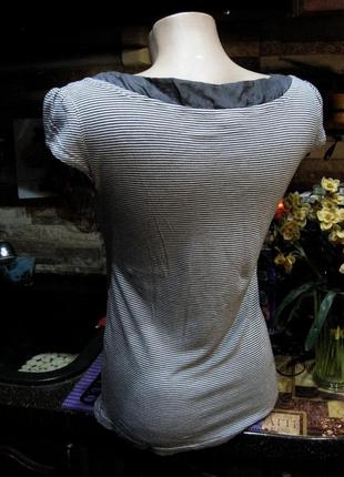 Вискозная блузка отделка 100% шелк3 фото