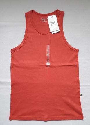 Классная хлопковая майка в рубчик classicos