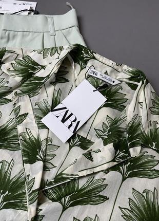 Сорочка zara рубашка хлопковая3 фото