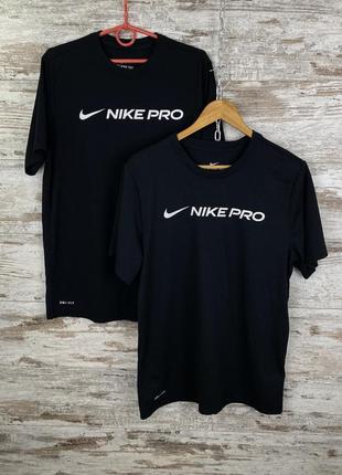 Мужская спортивная футболка nike pro swoosh dri fit майка