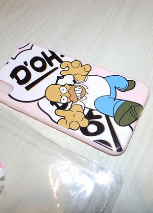 Чехол iphone xs max homer simpson doh дизайнерские чехлы