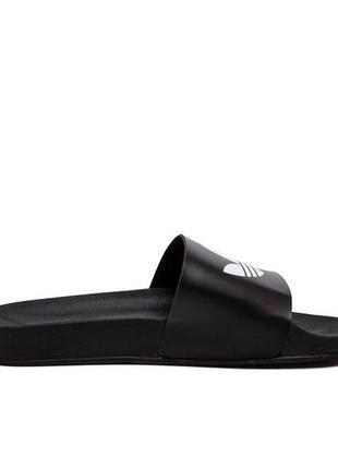 Чоловічі літні шльопанці adidas black4 фото