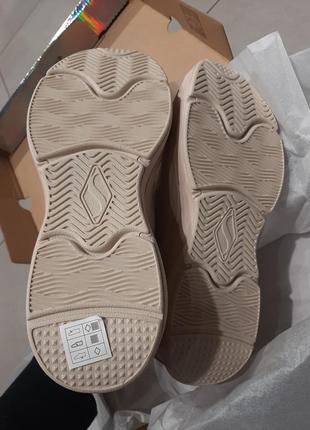 Кроссовки женские skechers оригинал 177402 sand6 фото