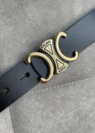 Ремень кожаный в стиле celine 💫