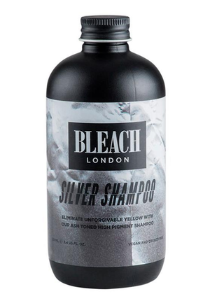 Шампунь bleach london – silver shampoo ! vegan ! 500ml