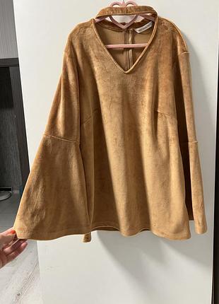 Велюрова розкішна блуза з чокером ❤️❤️❤️