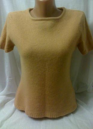 Стильный теплый свитер с короткими рукавами 46-48 размер2 фото
