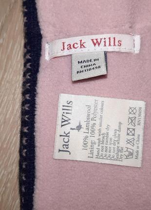 Повязка на голову вовна ягняти легка та тепла від jack wills британія бренд2 фото