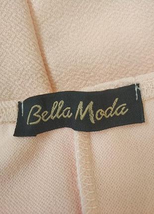 Шикарне трендове персикове плаття bella moda5 фото