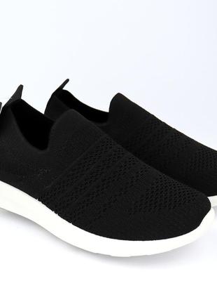 Zc65-6black чорні текстильні сліпони для дітей кросівки black apawwa розмр 35 - устілка 21,5 см