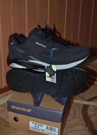 Новинка. чоловічі кросівки bona, нубук 41-42,45