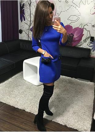 Платье бантики