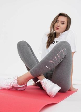 Лосины жен. nike w nk one df gfx pk mr 7/8 tgt (арт. dd4555-068)4 фото