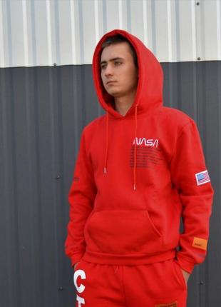 Худи heron preston x nasa red